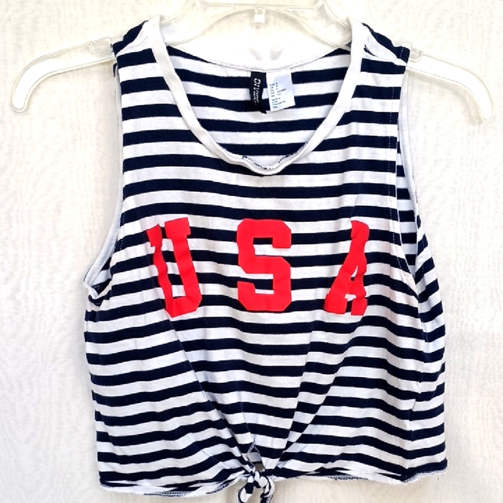 USA Crop Top Size S